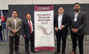Participa Juan Martínez Flores en Encuentro Nacional Municipal