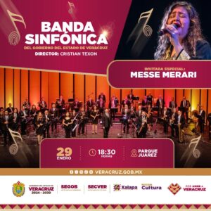 Banda Sinfónica celebra 139 años con un concierto en el parque Juárez