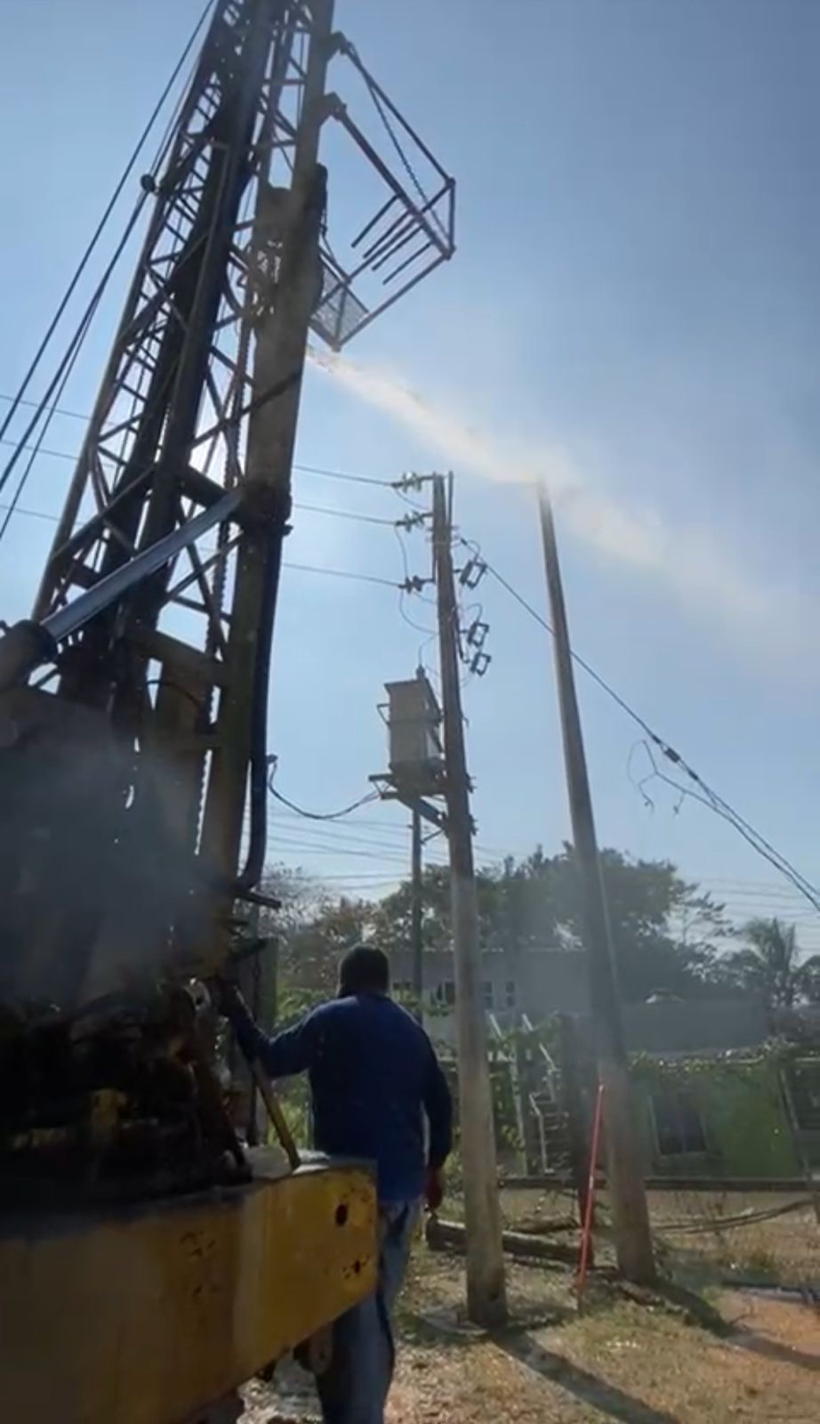 Perforarán nuevo pozo en Ixhuatlán del Sureste para mejorar el suministro de agua
