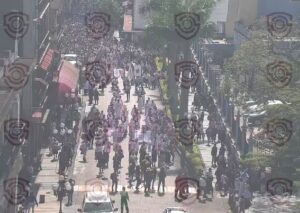 Corporaciones de seguridad del Ayuntamiento de Córdoba resguardan personas en peregrinación