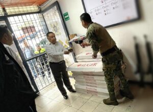 Dotan de equipamiento a elementos de la Policía Municipal