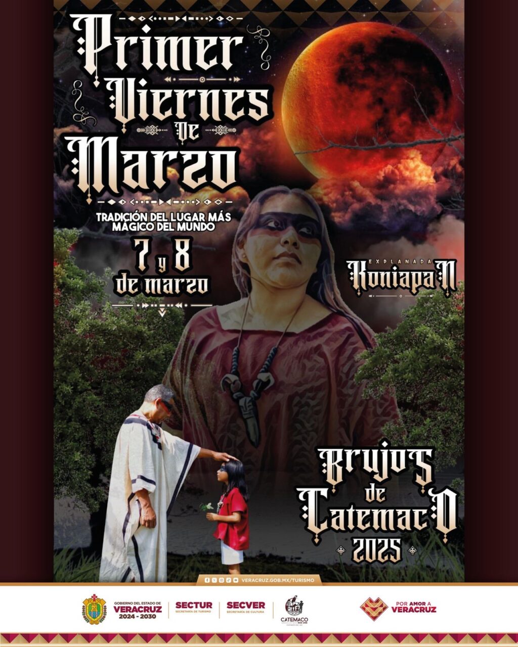SECTUR invita a vivir el misticismo del primer viernes de marzo en Catemaco