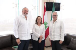 Gobernadora inaugura el Consulado de la República del Líbano en Veracruz