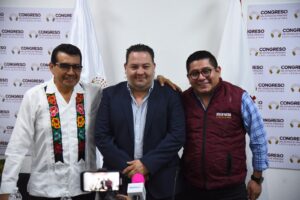 Informa diputado de Misantla su adhesión al Grupo Legislativo de Morena