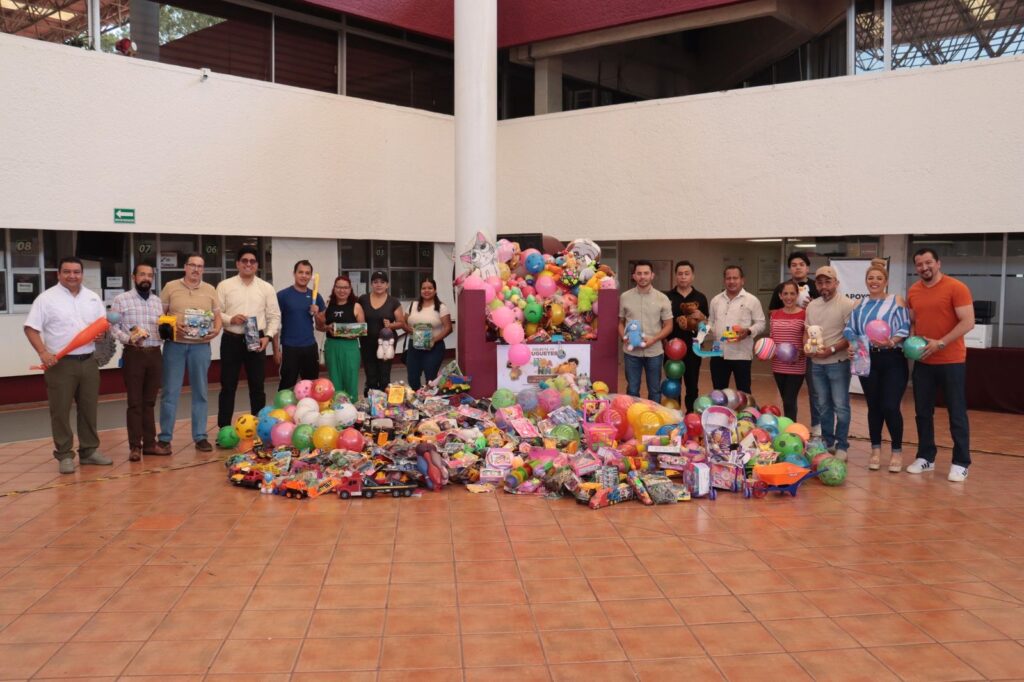 Apoya SEV Colecta de Juguetes del DIF Estatal por el Día de la Niña y el Niño