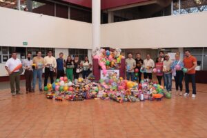 Apoya SEV Colecta de Juguetes del DIF Estatal por el Día de la Niña y el Niño