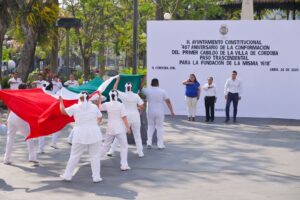 Conmemoran autoridades conformación del primer Cabildo de la Villa de Córdoba