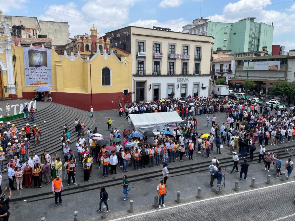 Gobierno de Veracruz se suma al Primer Simulacro Nacional 2025 con participación masiva