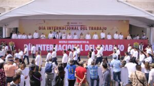 Conmemora Veracruz el Día del Trabajo con participación de casi 66 mil trabajadores